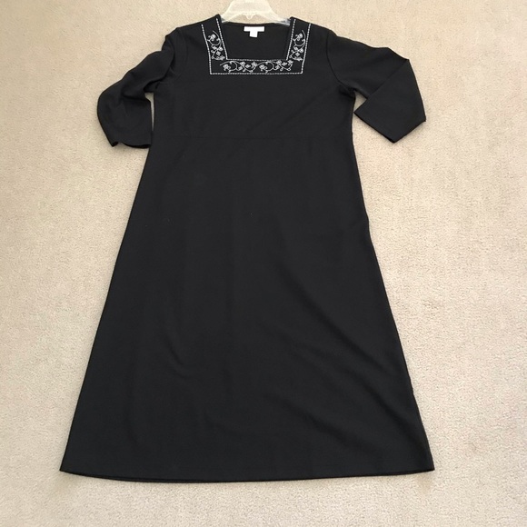 Black knit dress 👗 - Picture 2 of 6